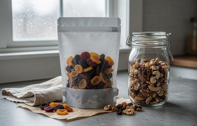 Almacenamiento doméstico de semillas y nueces en climas cálidos
